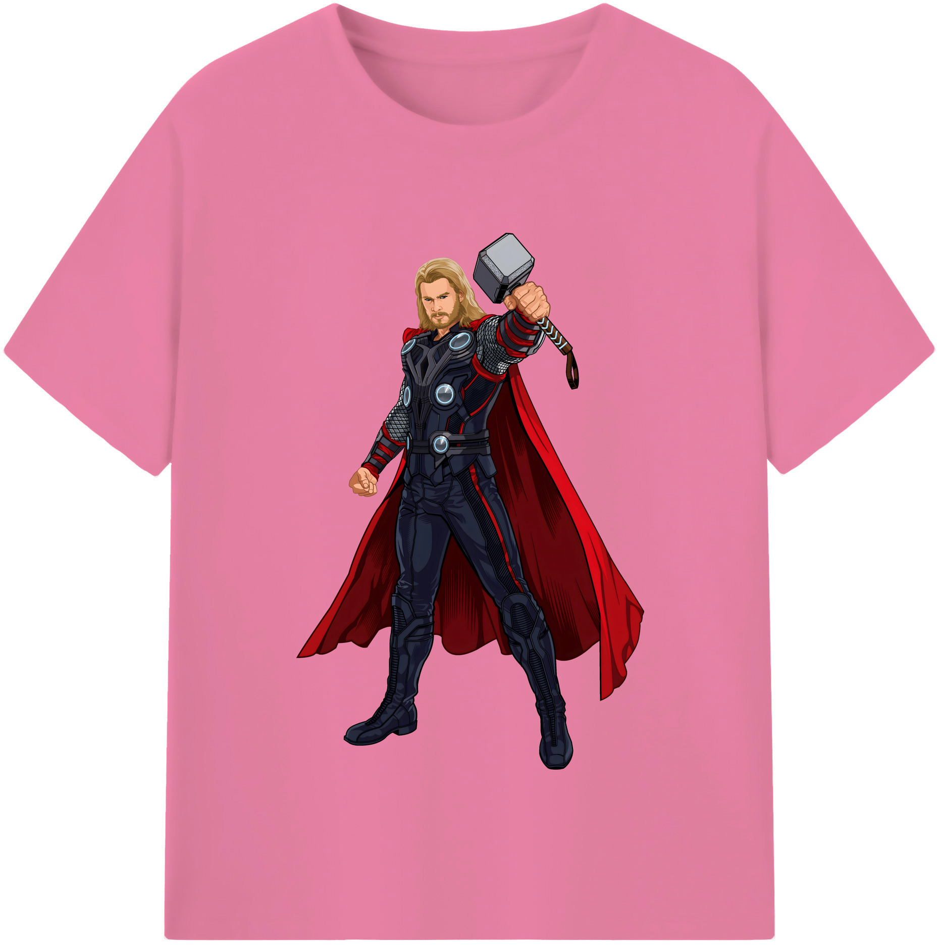 （画像用） アベンジャーズ The Avengers 綿100％半袖Tシャツ（フロントプリント）